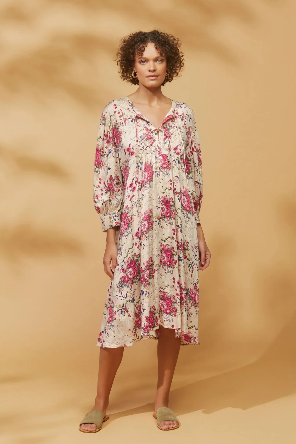 Floral Boho Print Dress