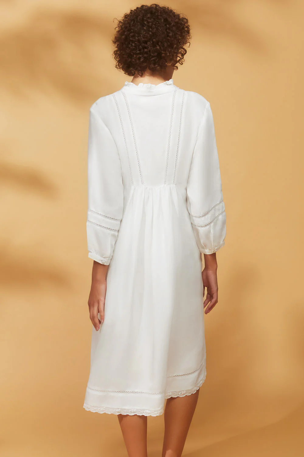 White Linen Dress