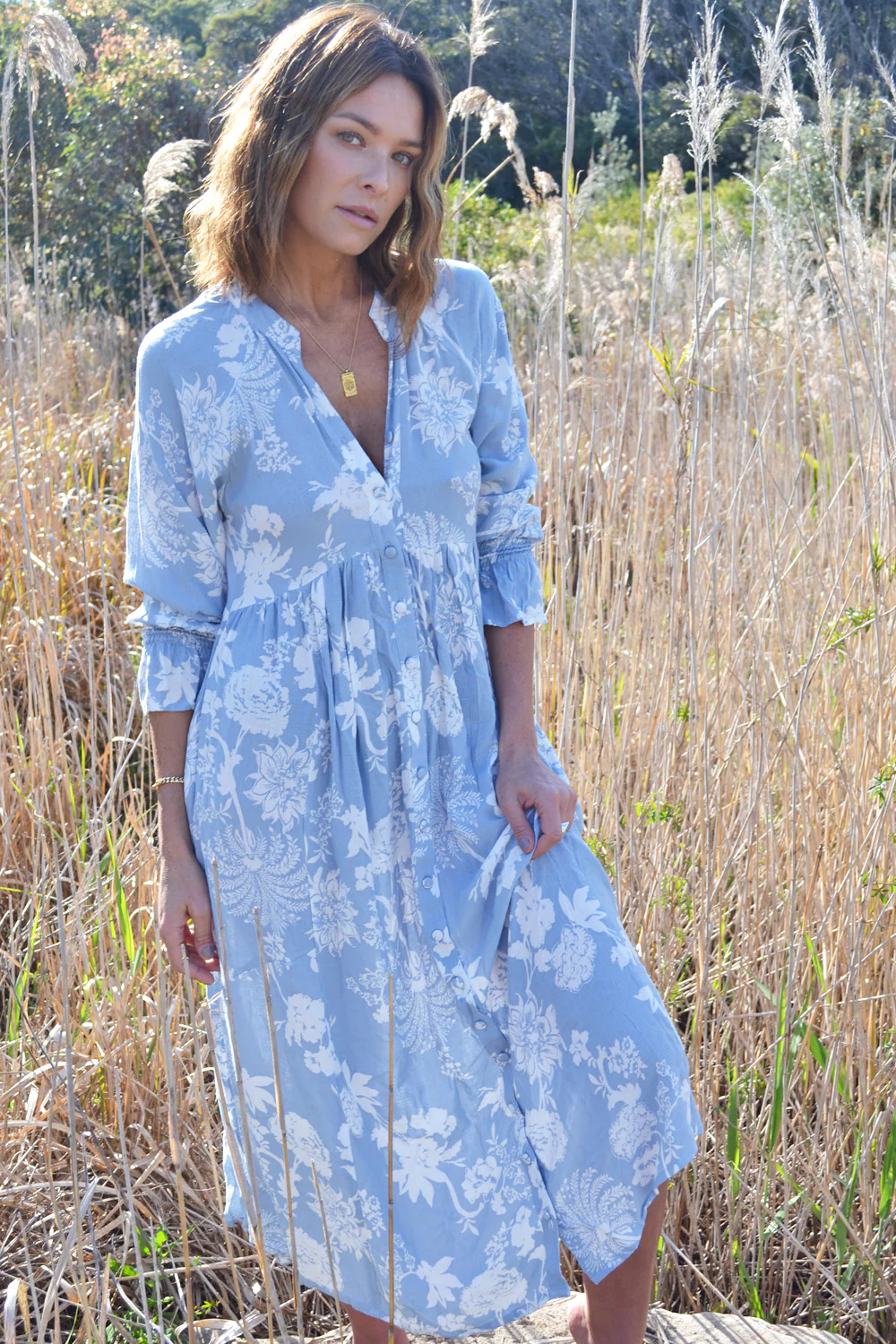 Print Boho Dress