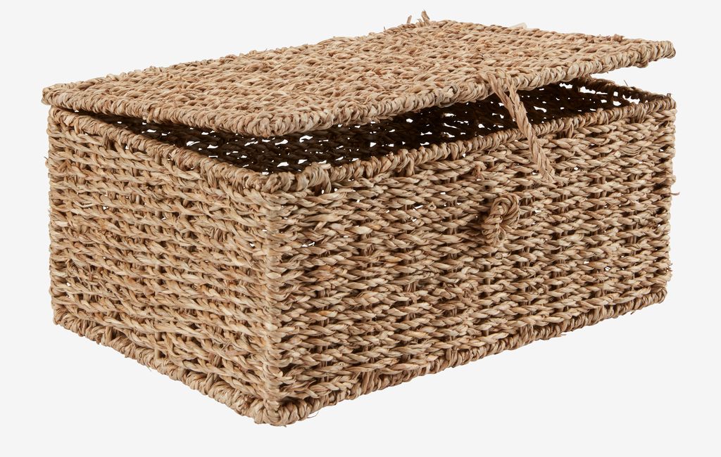 Storage BOX LAU W32xL20xH14cm w/lid