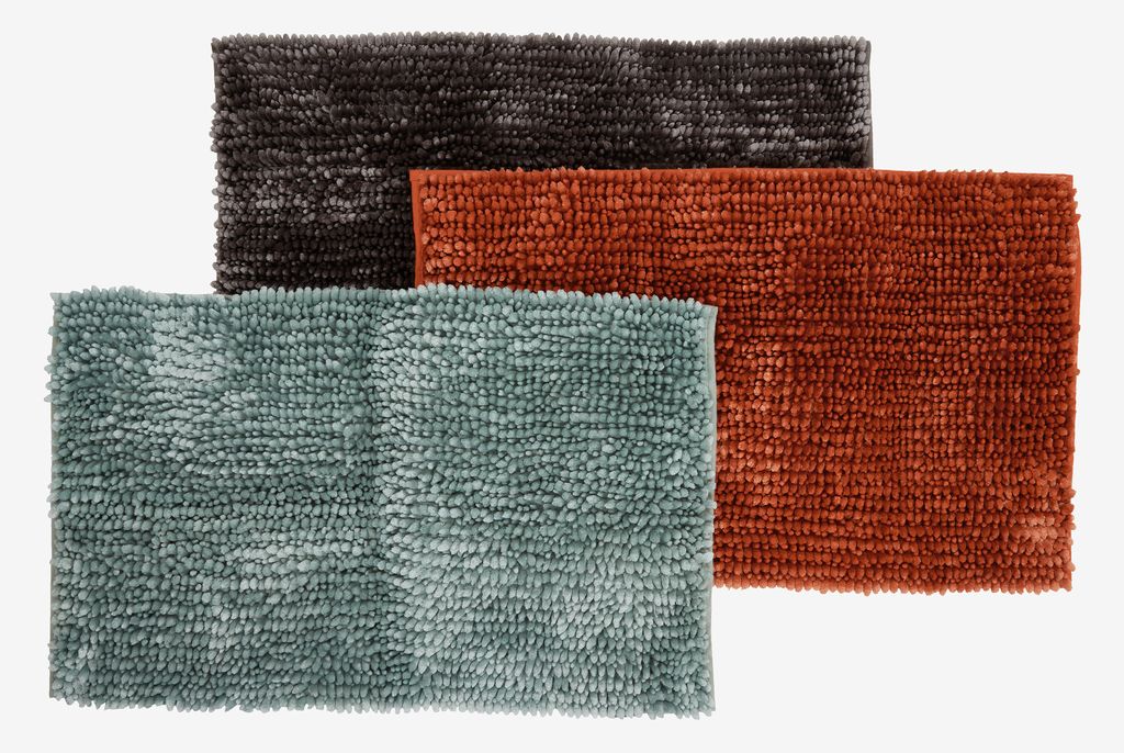 Bath mat BERGBY 50x80 orange KRONBORG