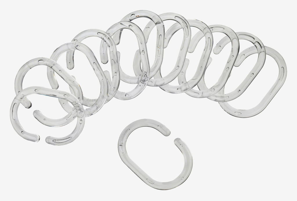 Shower curtain rings VAREKIL pack of 12