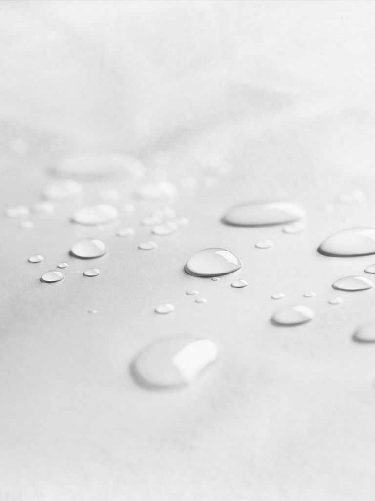 Waterproof Flat sheet GRETHE Single white