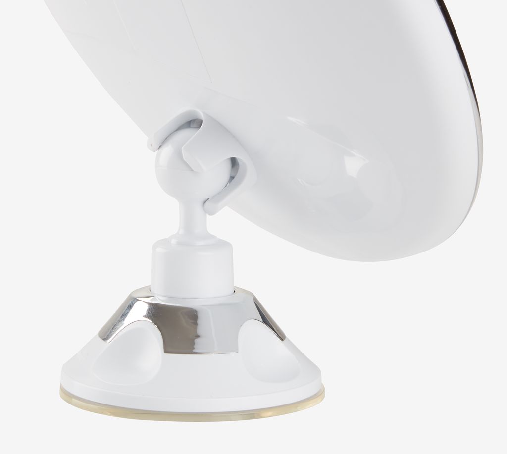 Makeup mirror VEDDIGE w/LED D20xH22cm white