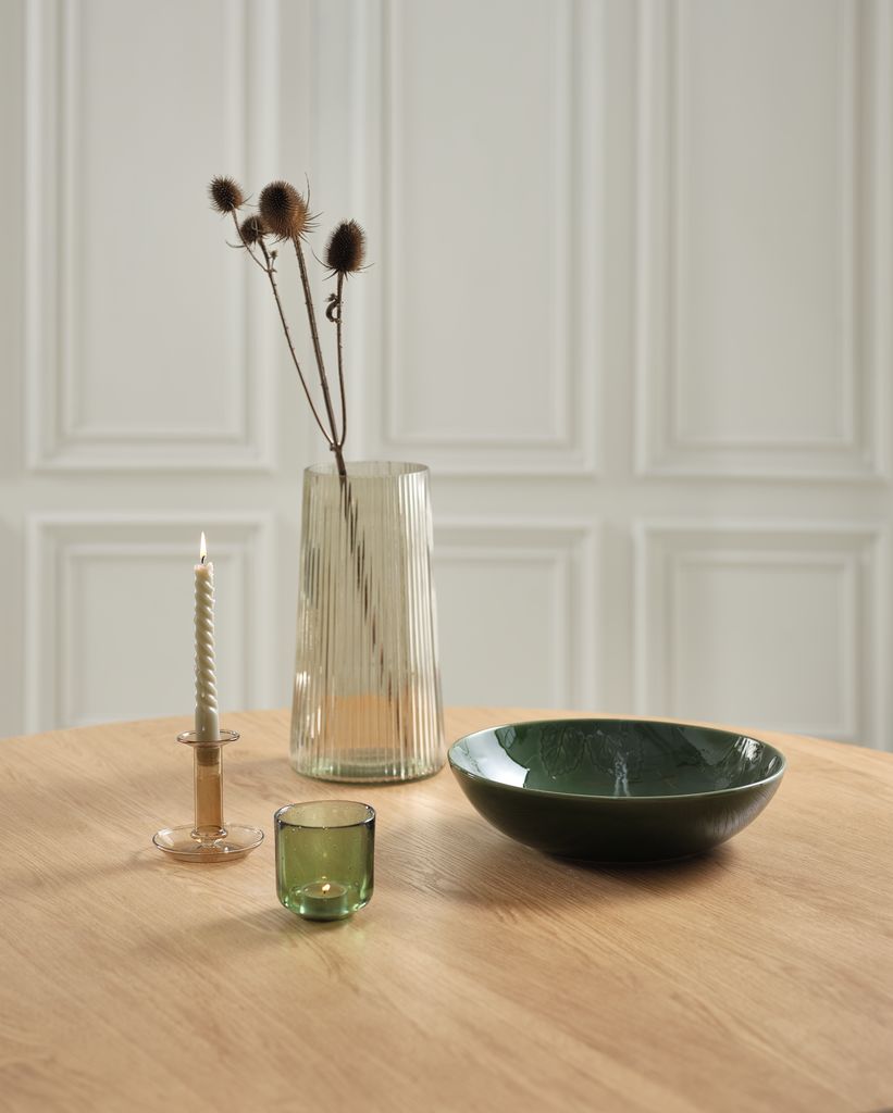 Vase ROY D16xH30cm khaki