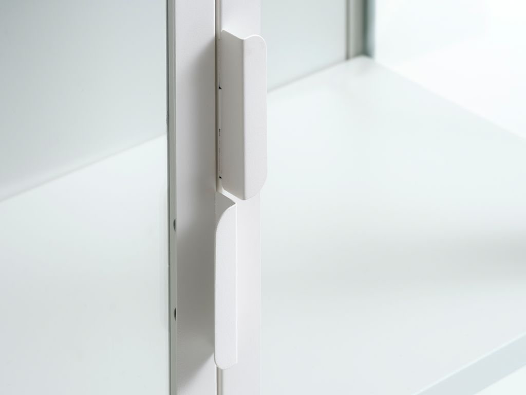 Display Cabinet VIRUM 2 doors white
