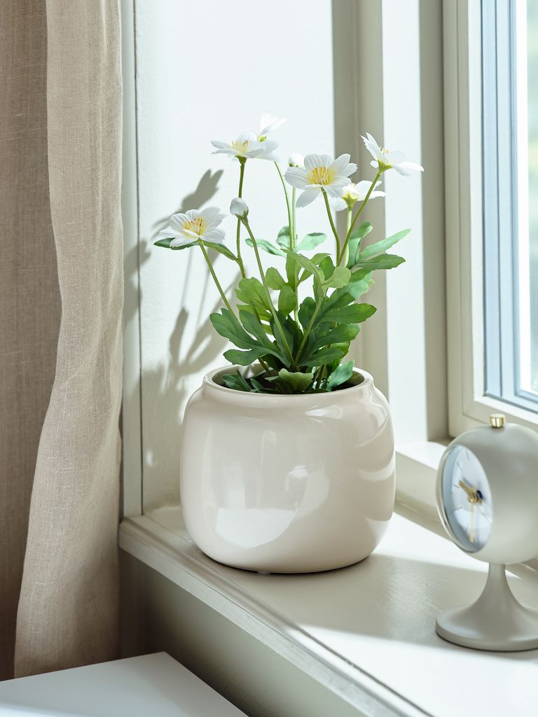 Artificial plant EINERT D18xH32cm with pot