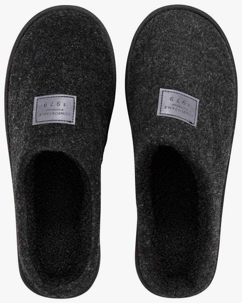 Slippers HERRESTAD anthracite size 7-12