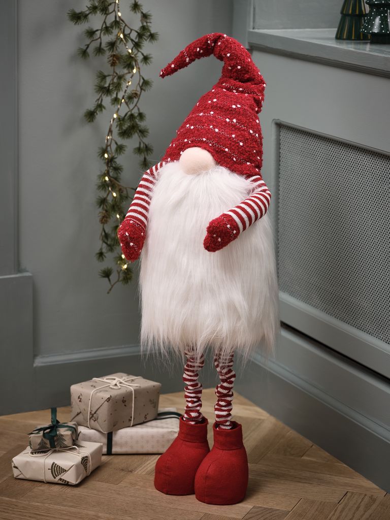 Christmas elf NAT W33xL22xH60-114cm red