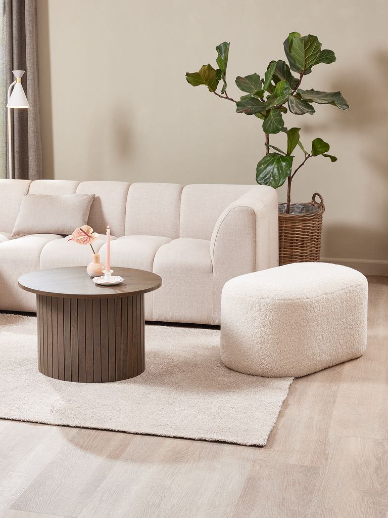 Coffee table SPODSBJERG D67 dark oak colour