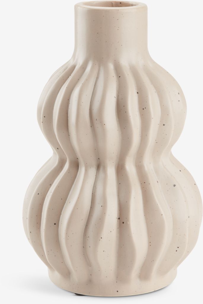 Vase THORE D12xH19cm sand