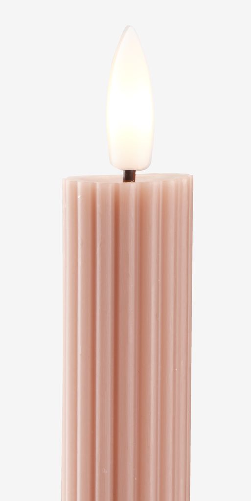 LED candle HOLME H25 w/6H timer pack of 2