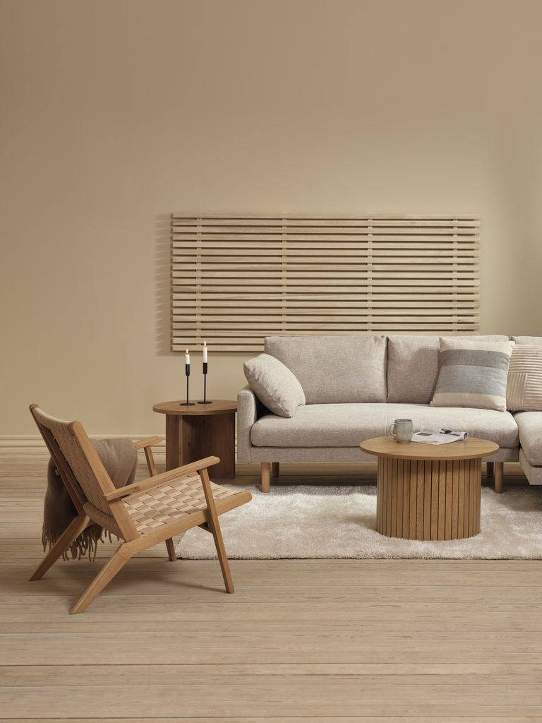 Coffee table SPODSBJERG D67 oak colour