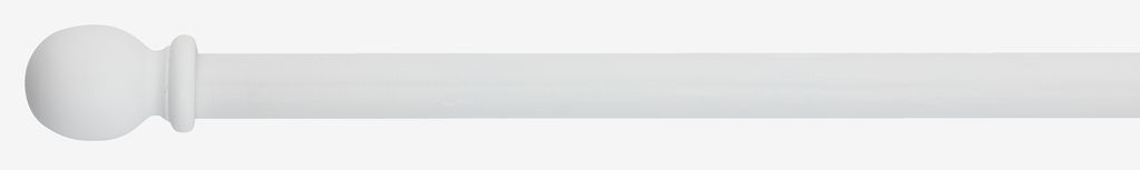 Curtain pole wood 300cm 28mm white