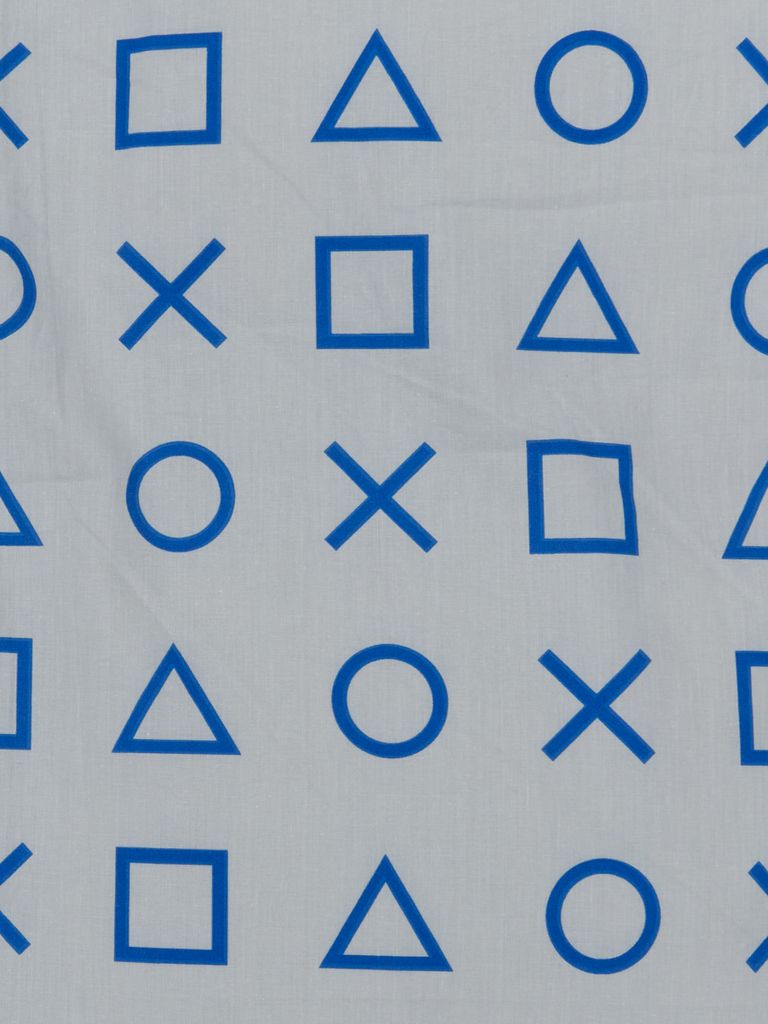 Duvet cover set PLAYSTATION Single blue