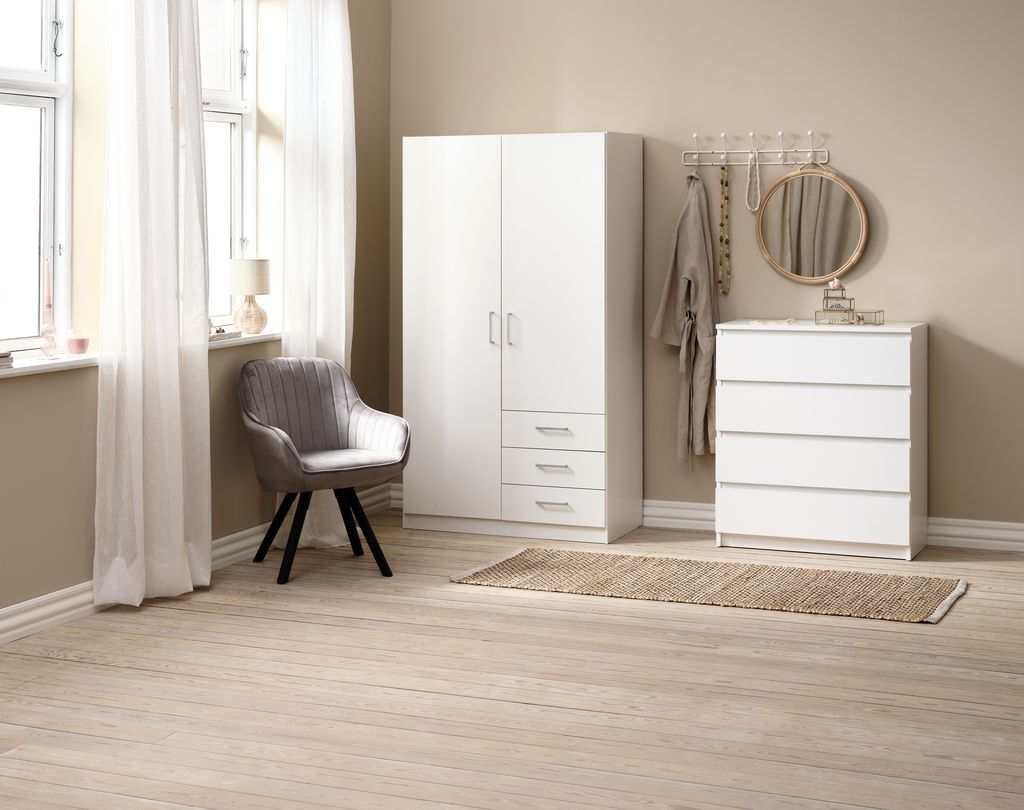 4 drawer chest TANGBJERG white
