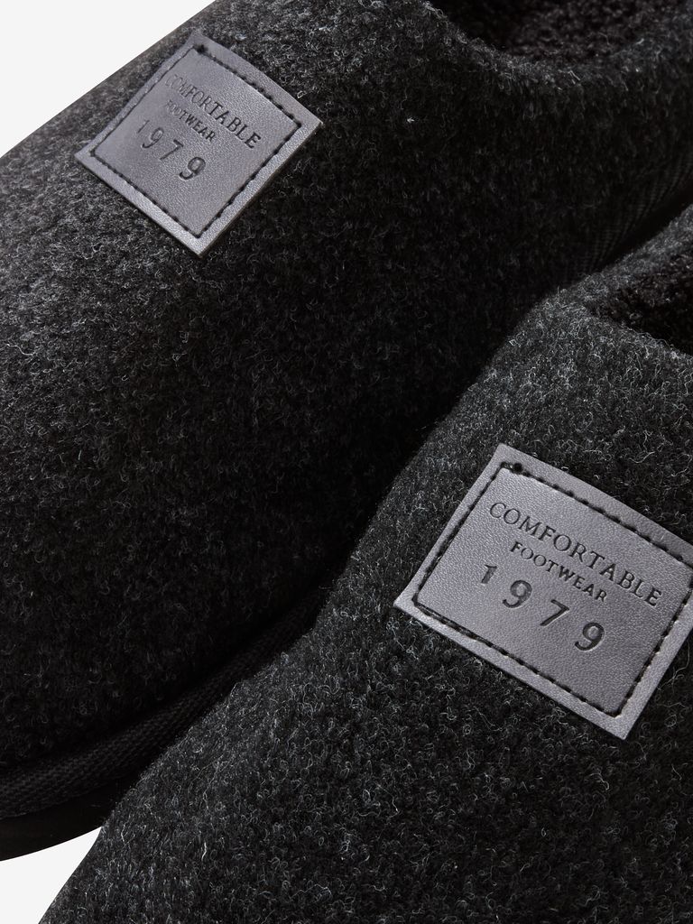 Slippers HERRESTAD anthracite size 7-12