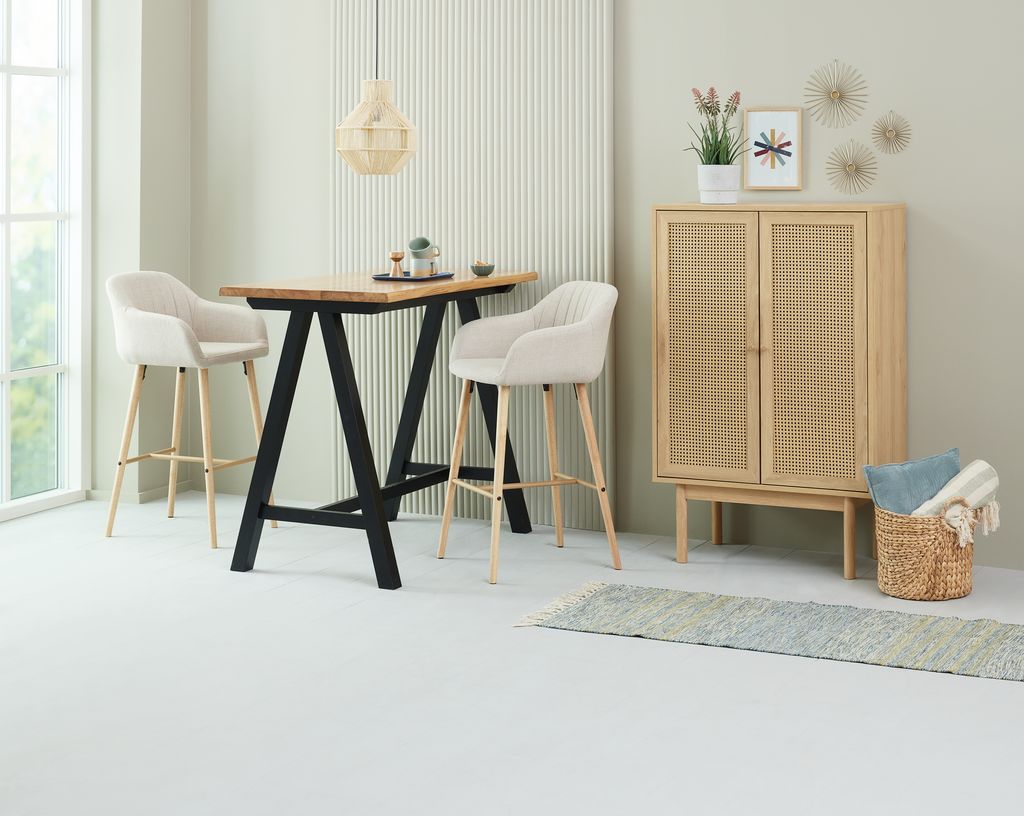 Cabinet HALMSTAD 2 doors oak