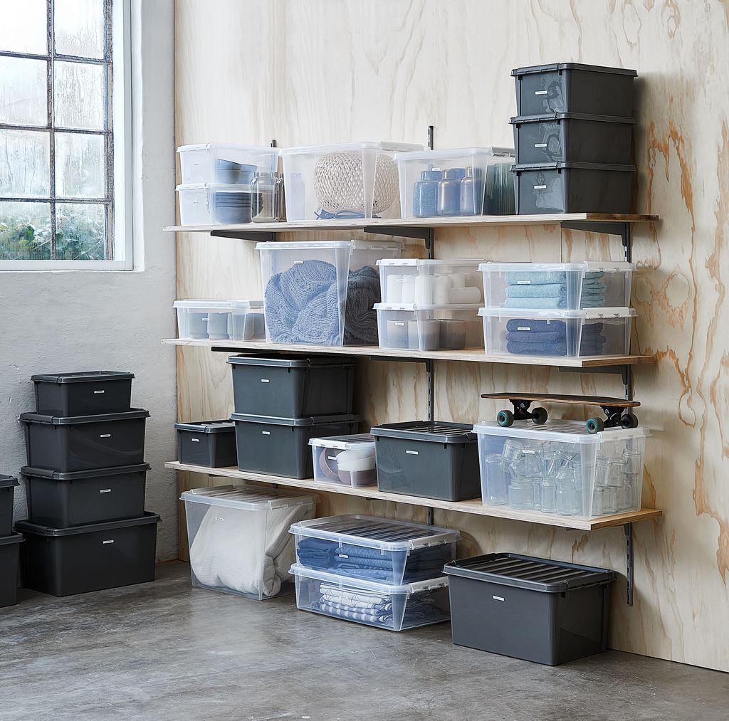 Storage box SMARTSTORE CLASSIC 24 21L w/lid