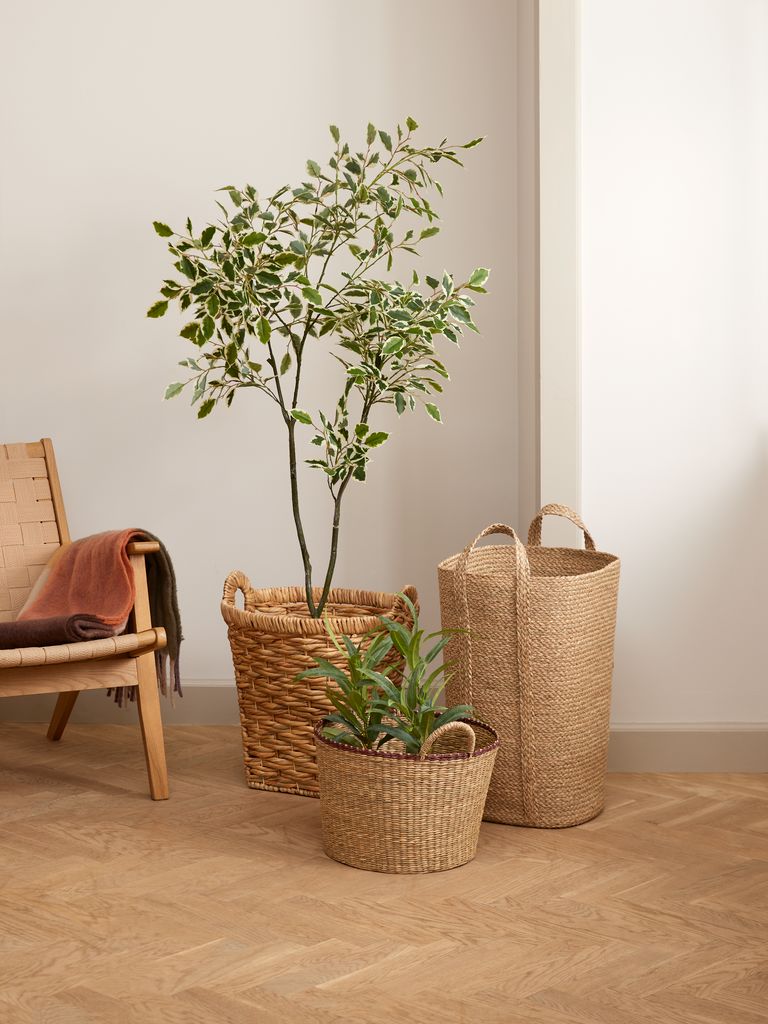 Laundry basket DAN W37xL37xH55cm