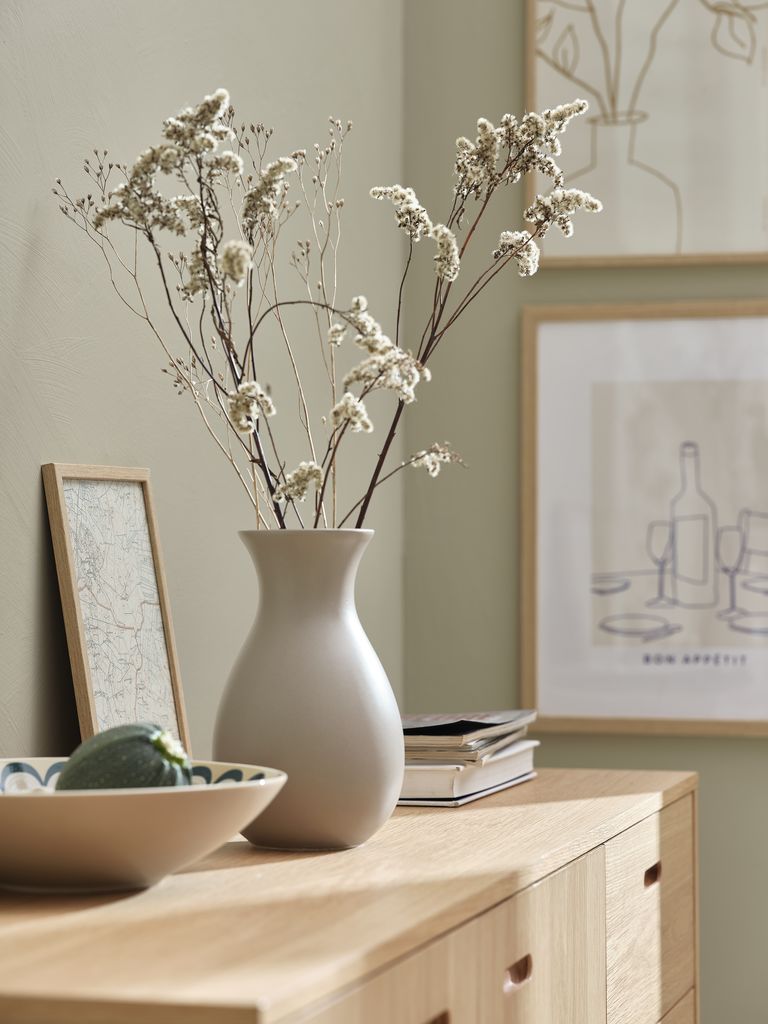 Vase FREI D16xH26cm grey