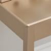 Lowest Prices - Roundhill Furniture Moniya Wood Vanity Table and Stool Set, Pink