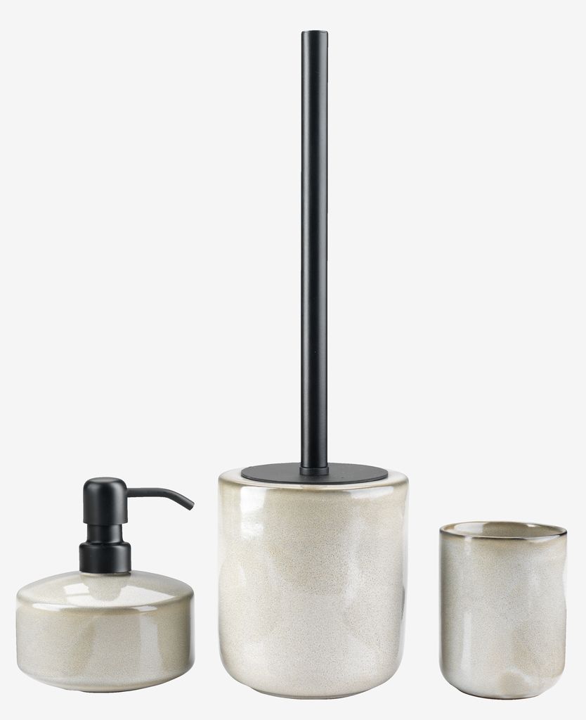 Soap dispenser KISA glazed