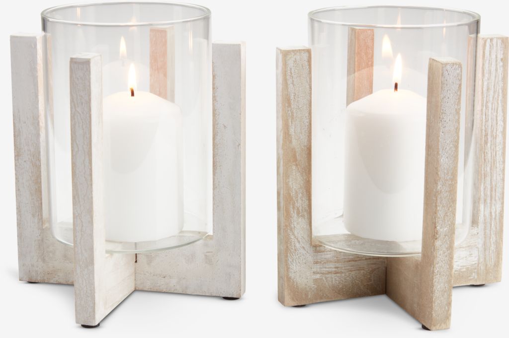 Candle holder LUDVIG W16xL16xH20cm