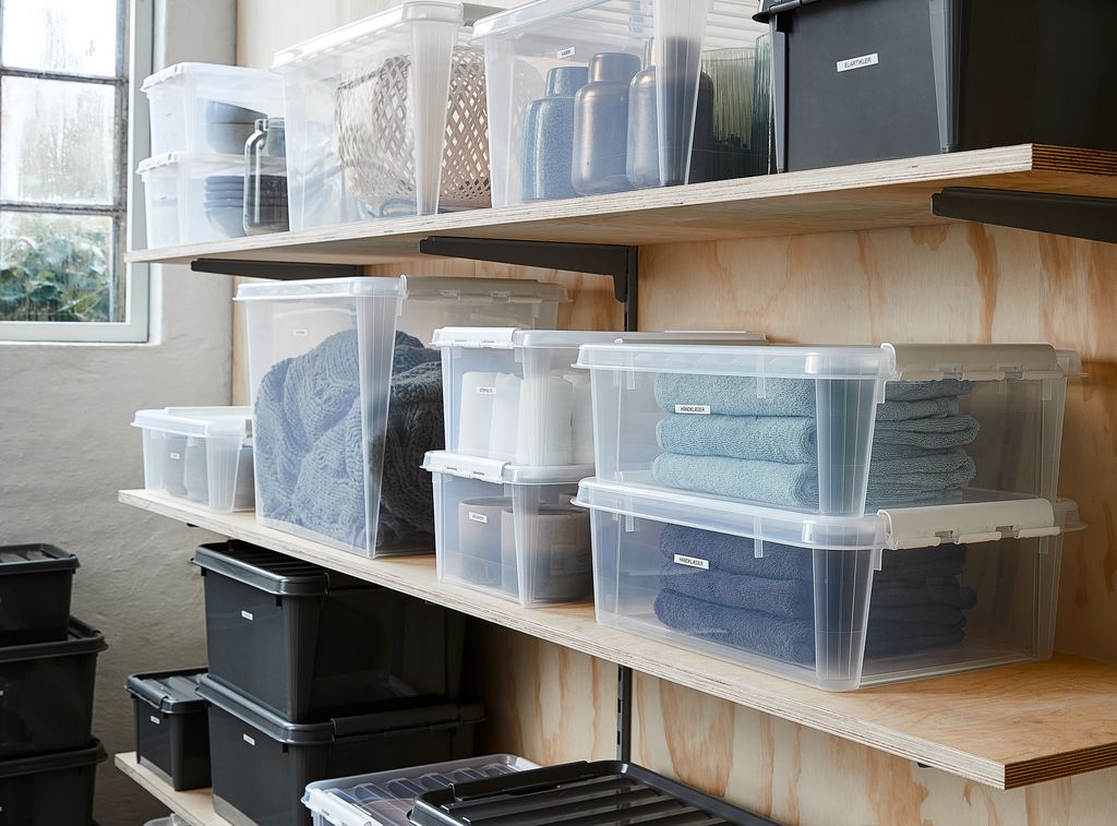 Storage box SMARTSTORE CLASSIC 24 21L w/lid