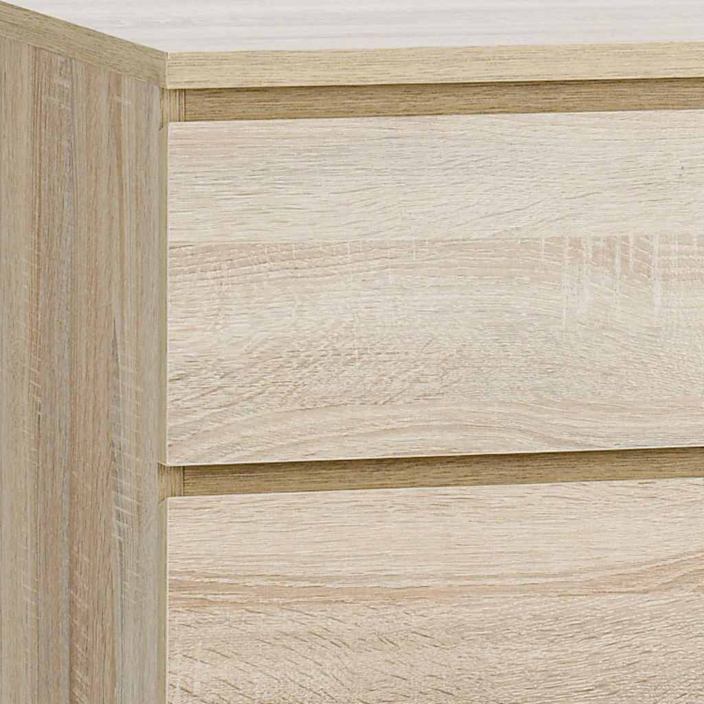 4 drawer chest LIMFJORDEN light oak colour