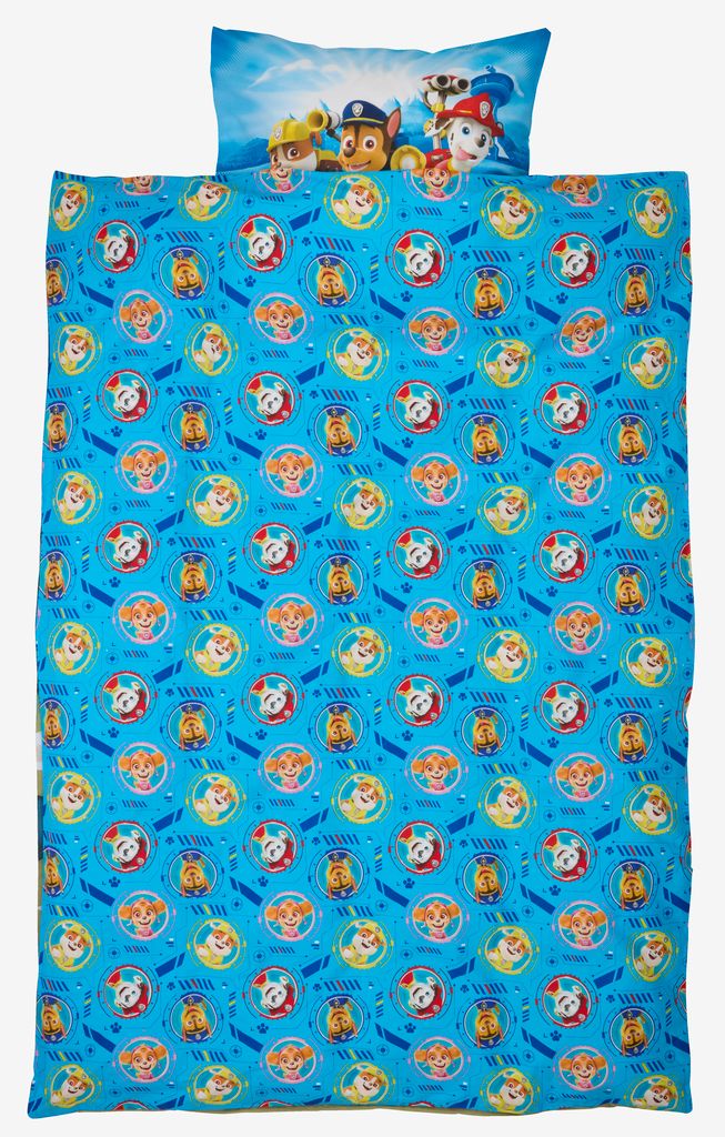 Duvet cover set PAW PATROL Single blue