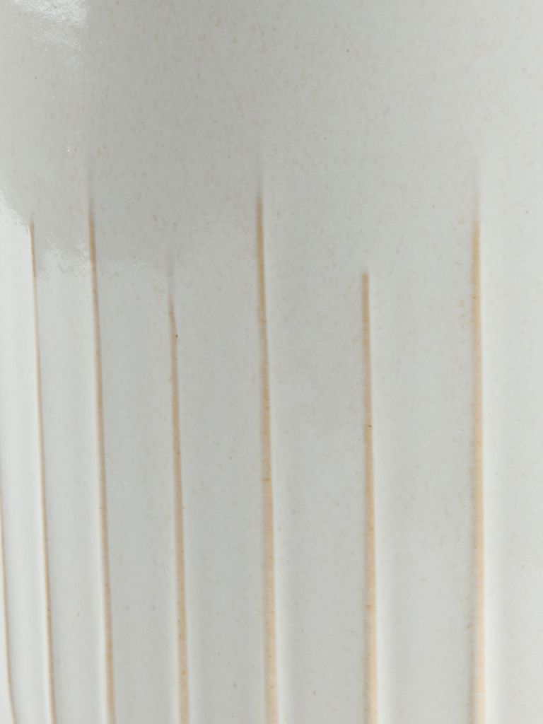 Plant pot KNUDSEN D20xH18cm white