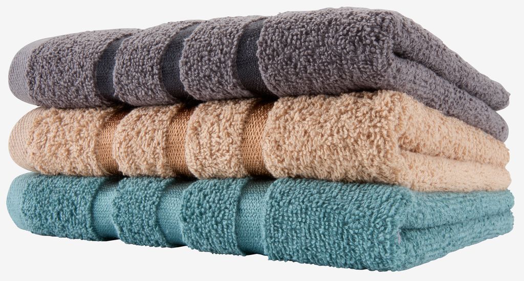 Hand towel YSBY 50x90 dusty blue
