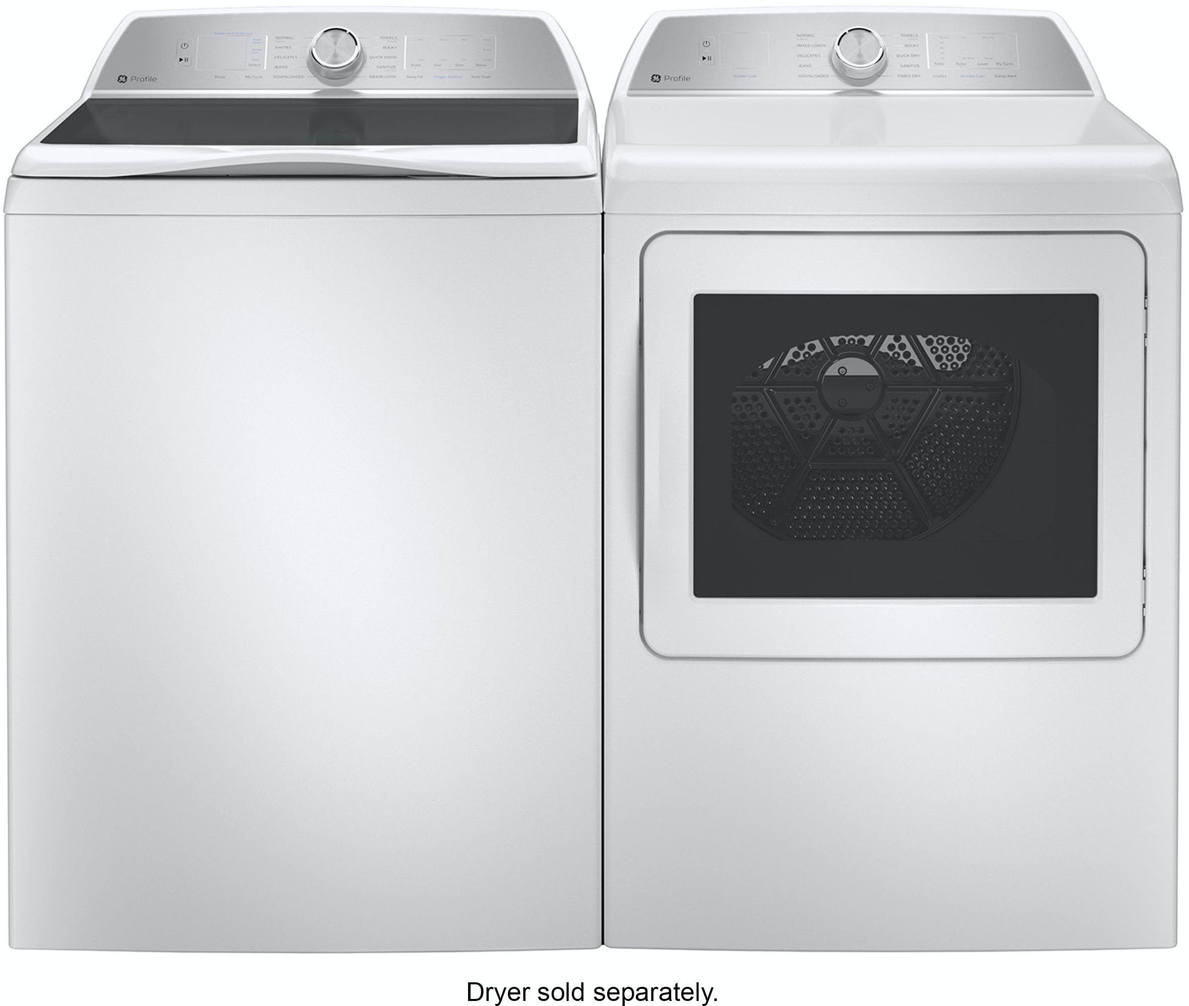GE Profile 4.9 Cu Ft High Efficiency Smart Top Load Washer with