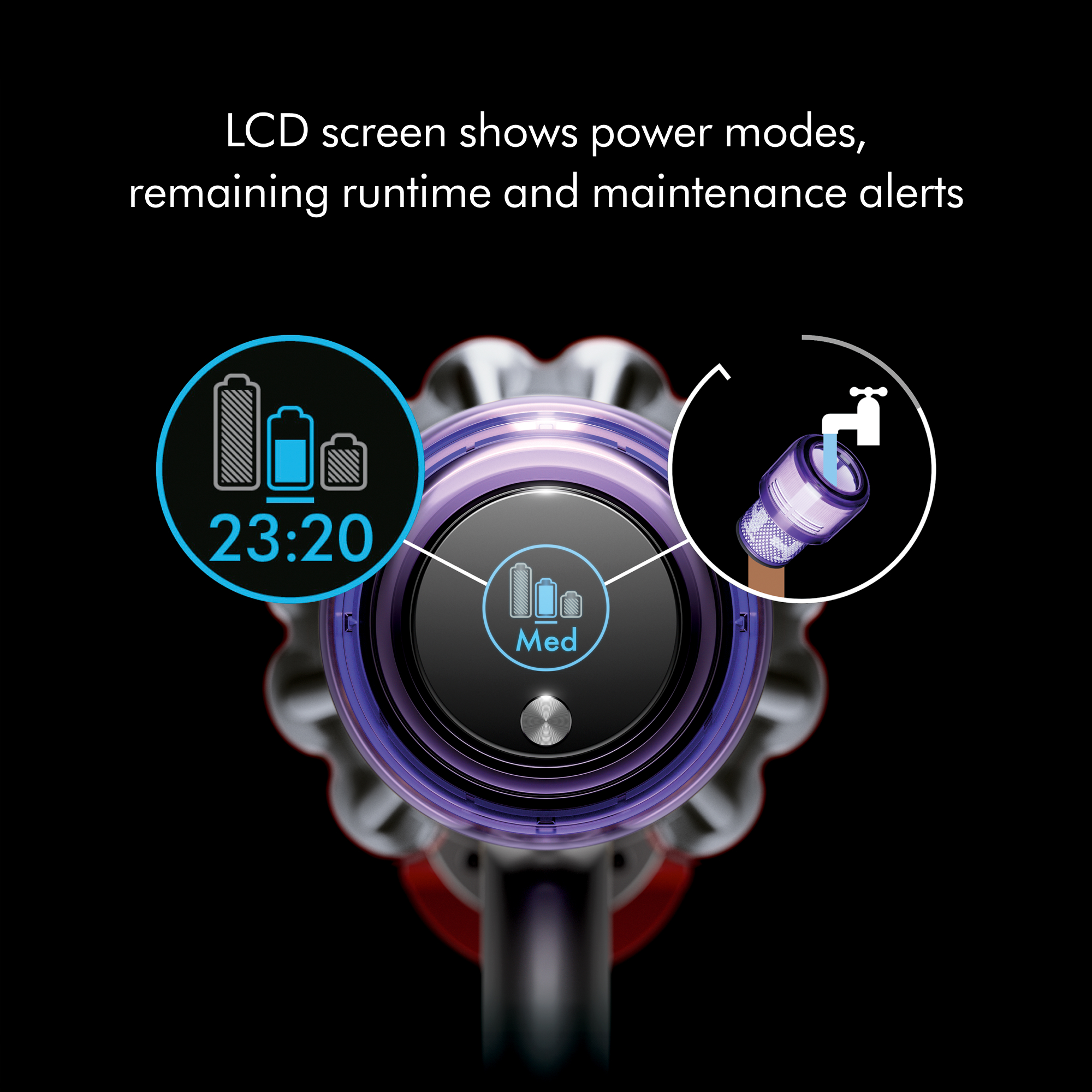 Dyson V11 Cordless Vacuum with 6 accessories Nickel/Blue