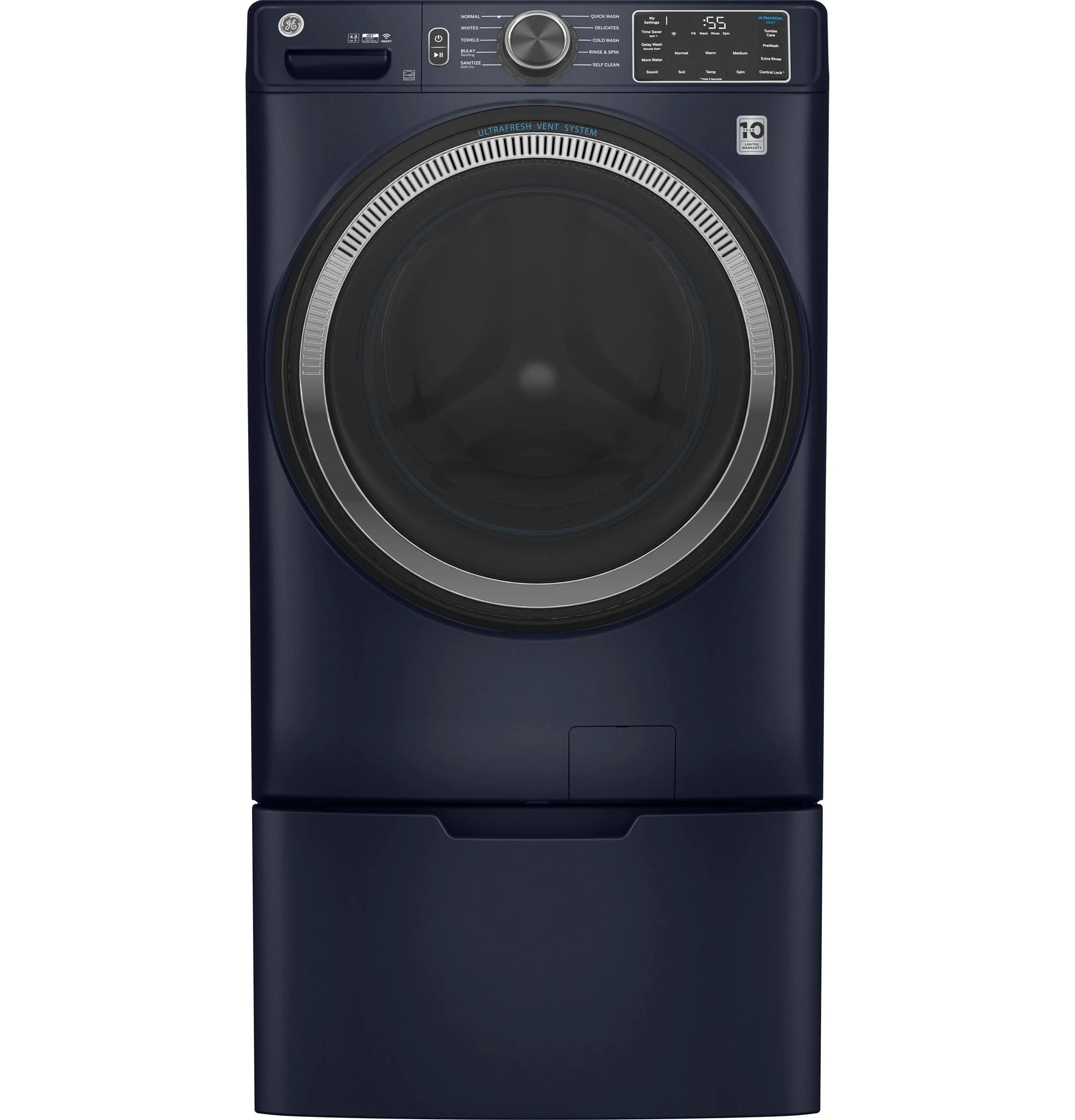 GE APPLIANCES GFW550SPRRS front load washer