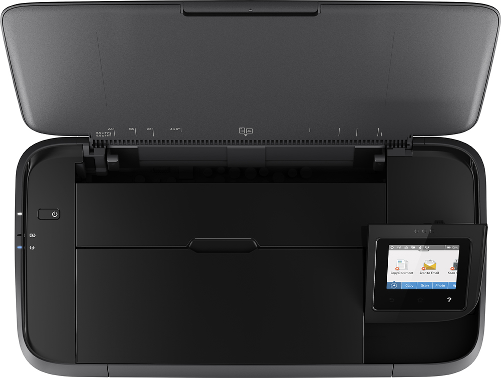 HP OfficeJet 250 Mobile Wireless AllInOne Inkjet Printer Black