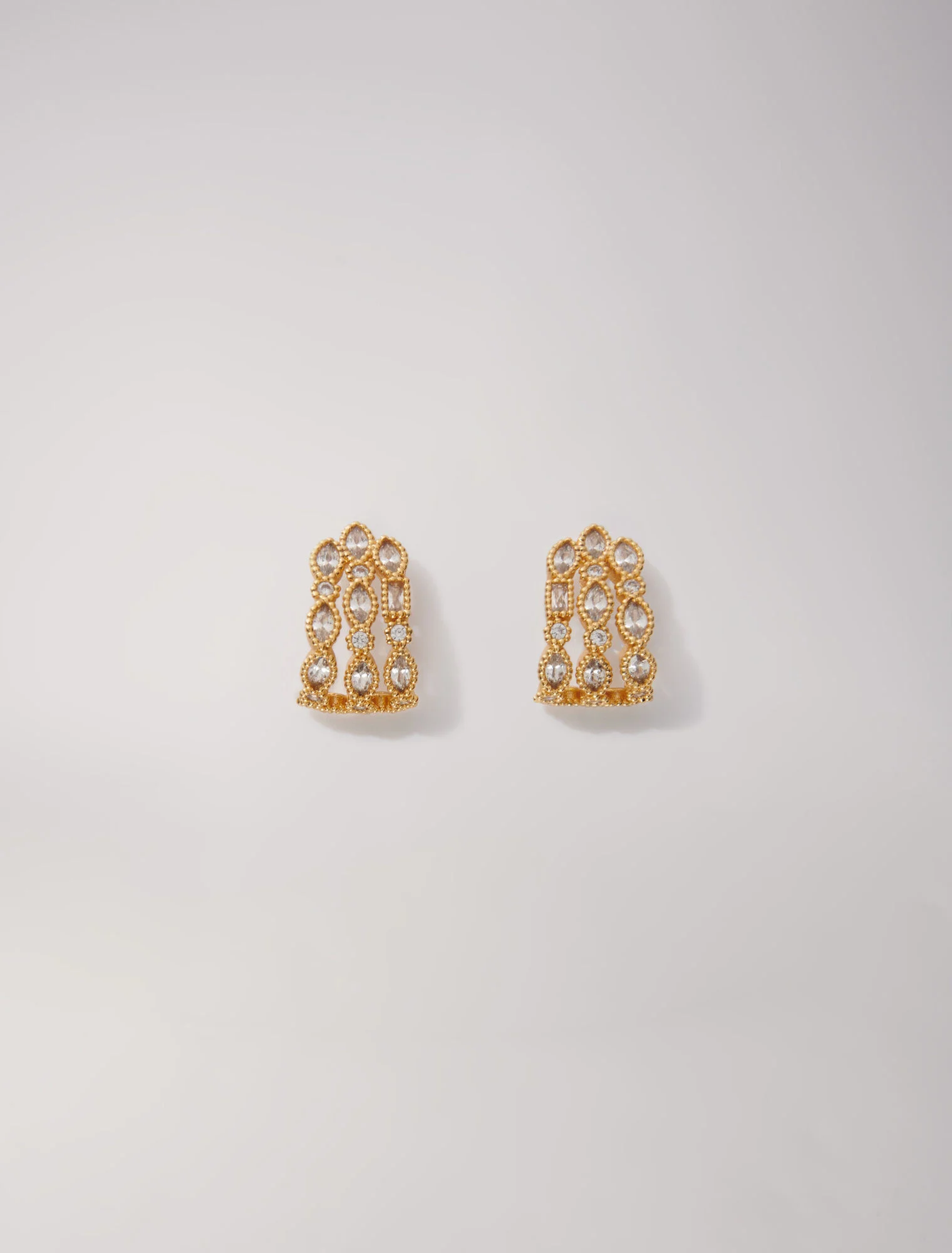 Rhinestone earrings