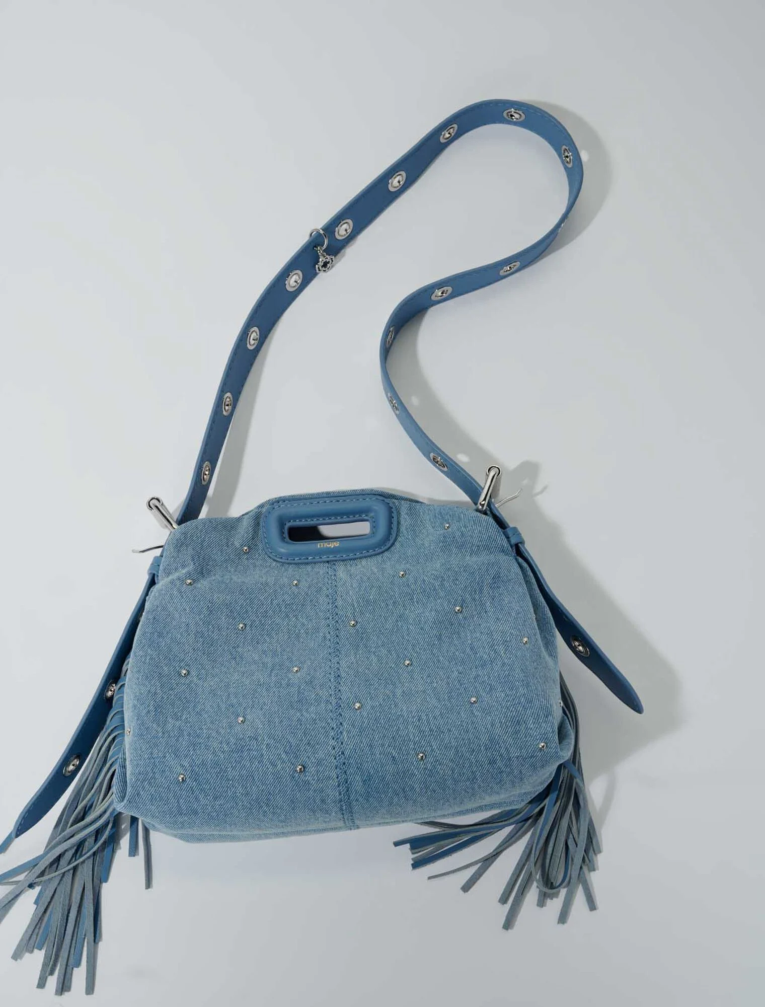 Miss M Mini denim bag