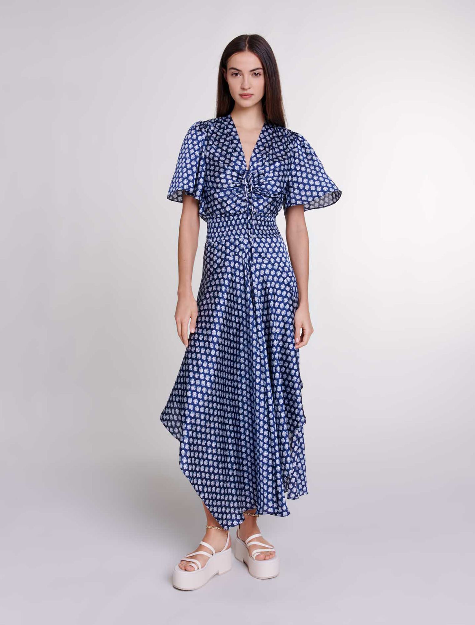 Patterned maxi dress