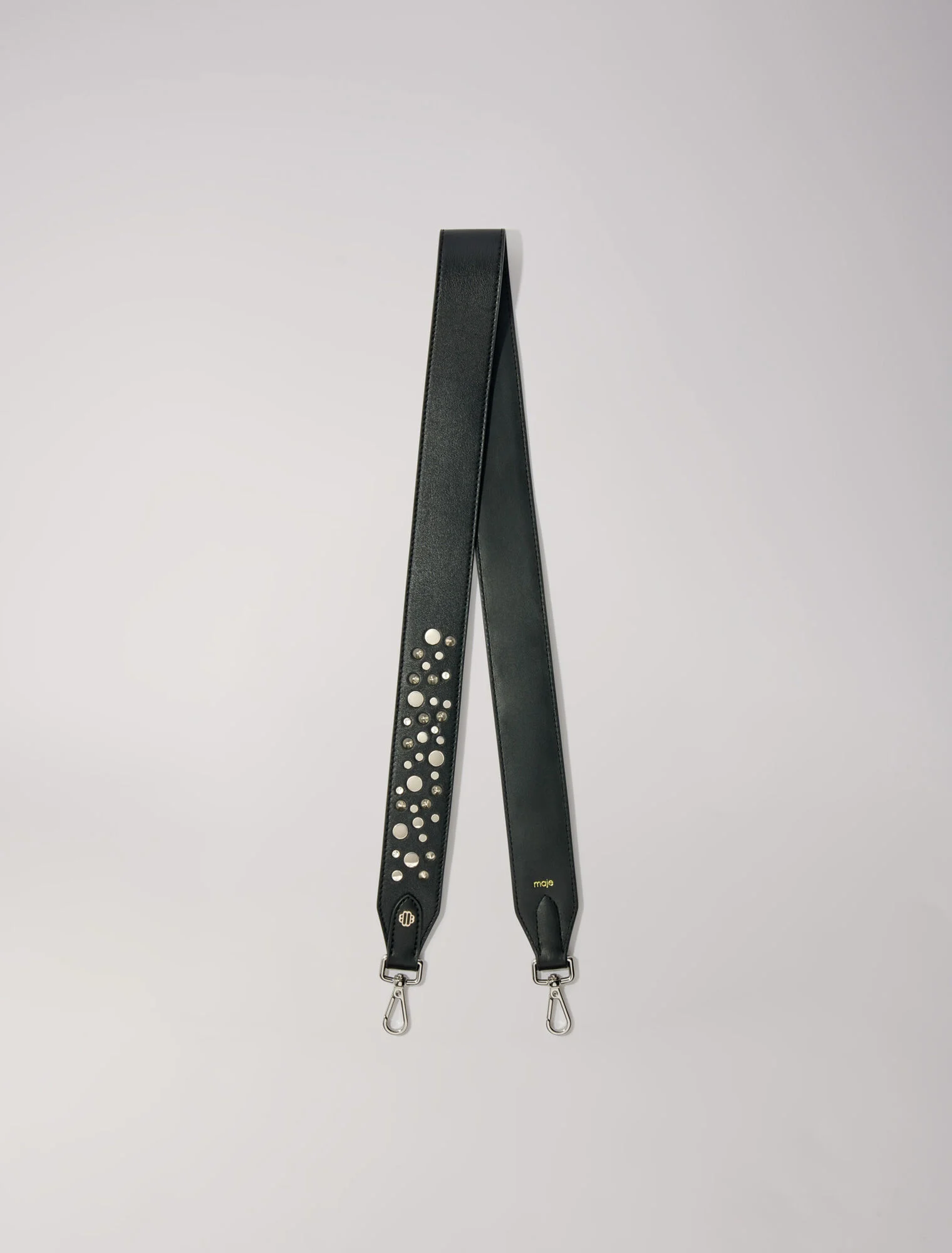 Leather shoulder strap