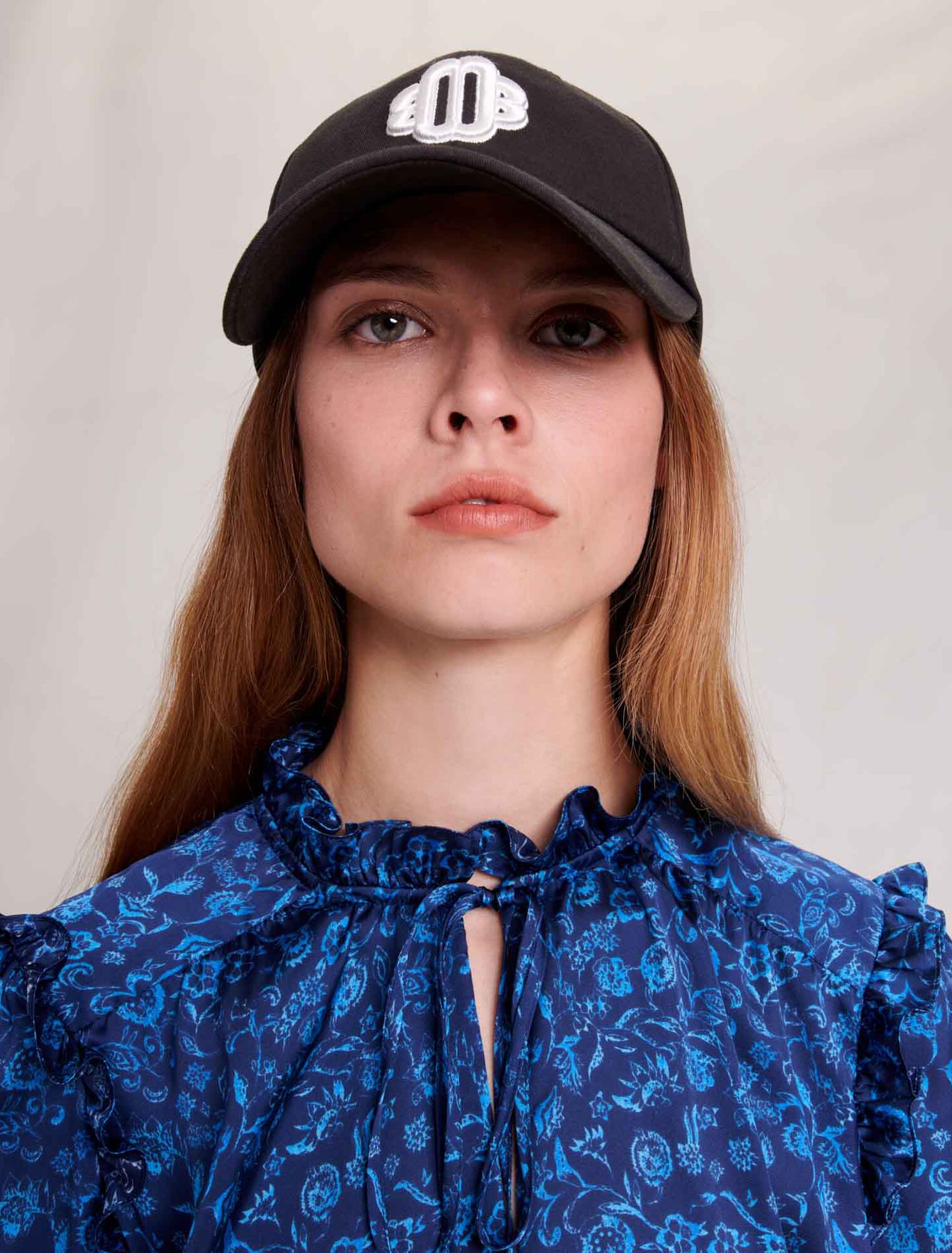 Organic print blouse