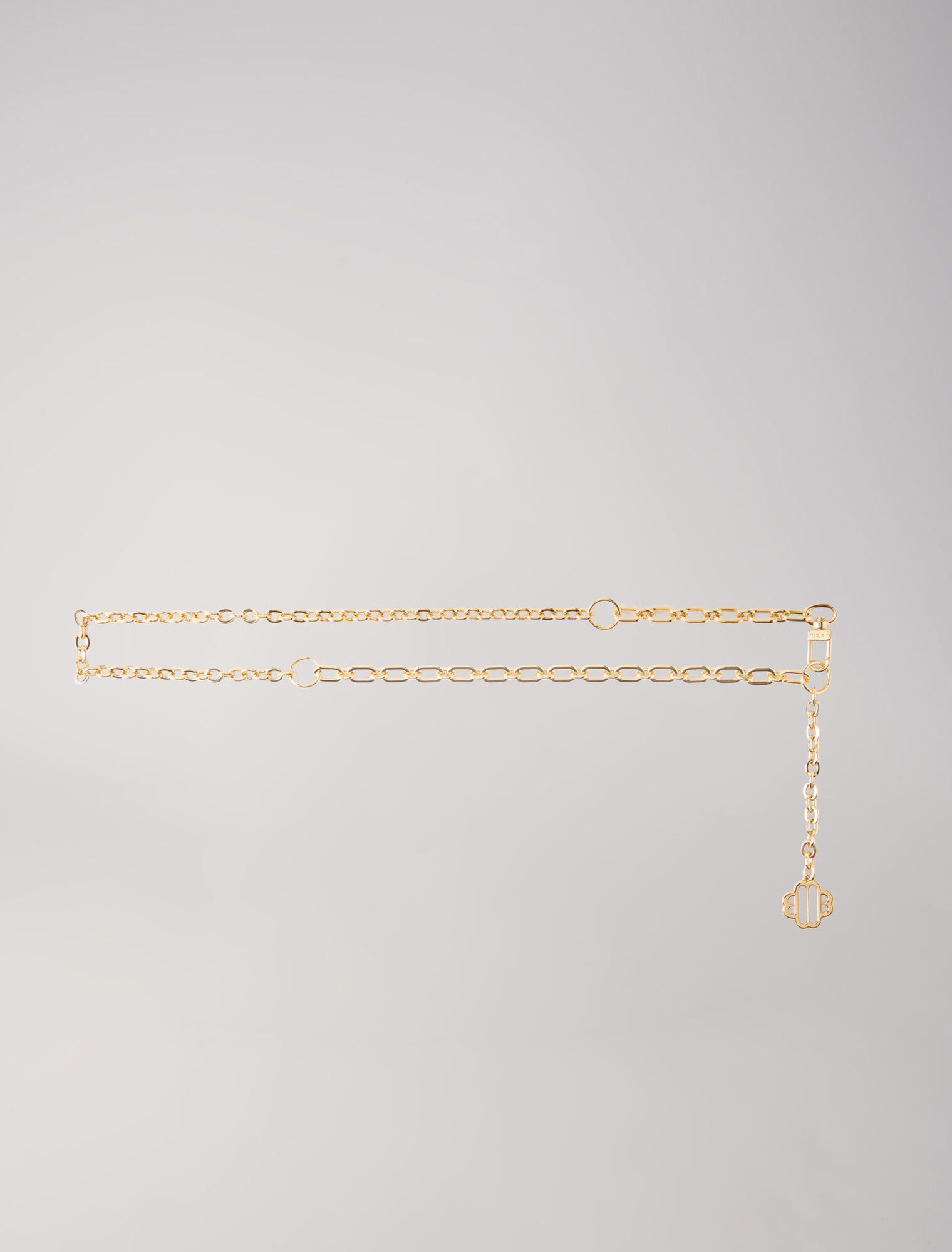 Clover logo chain belt