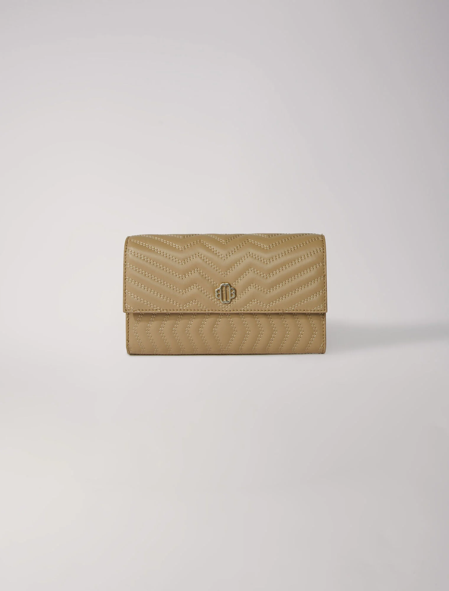 Leather wallet on chain