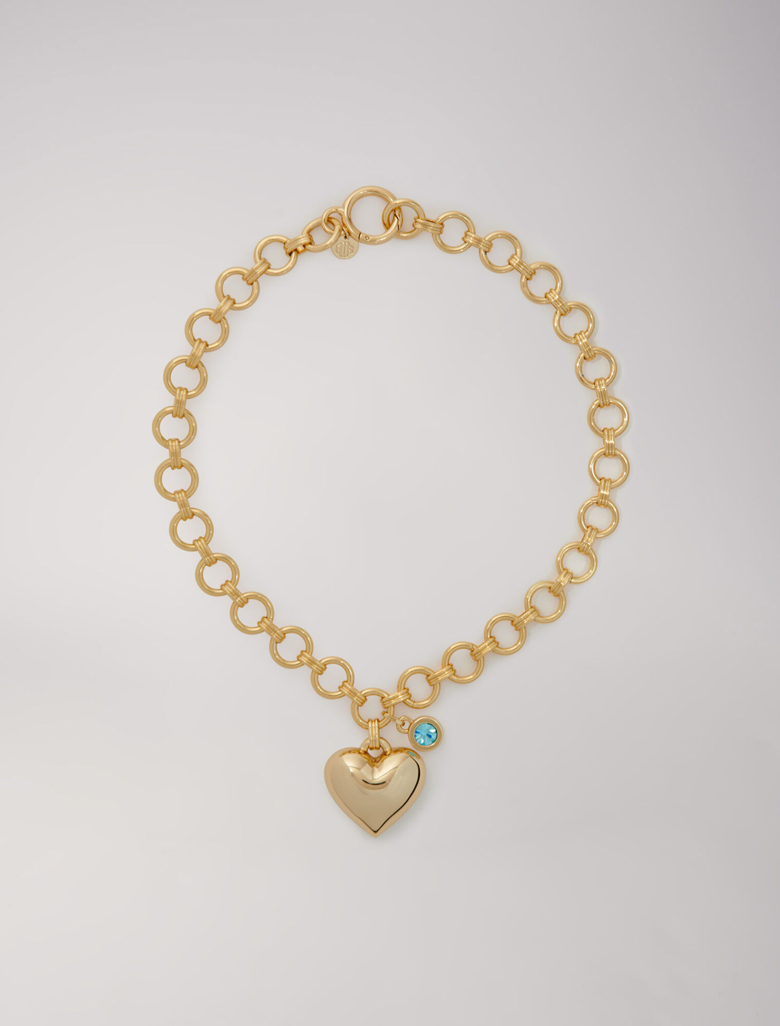 Gold heart necklace