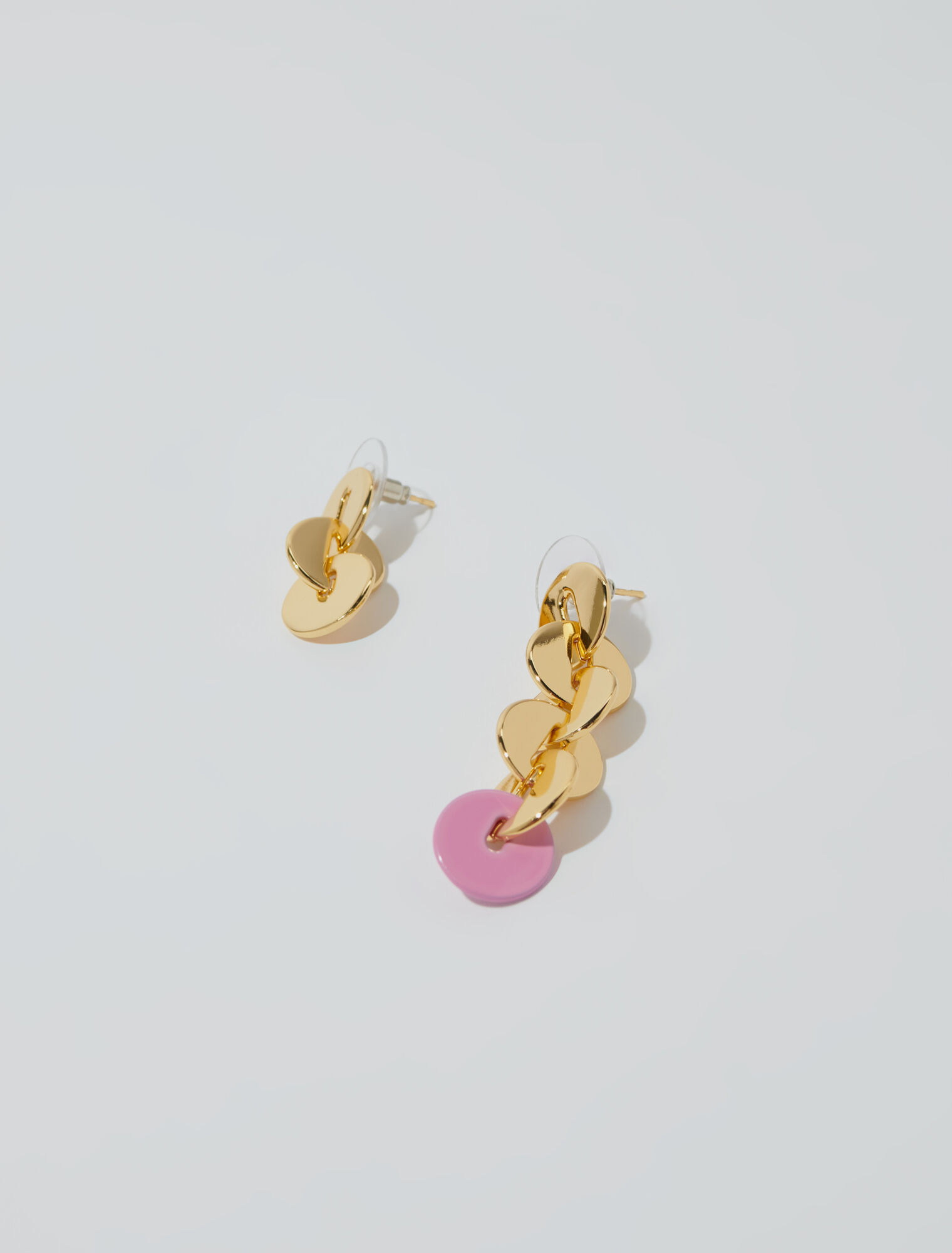 Enameled earrings
