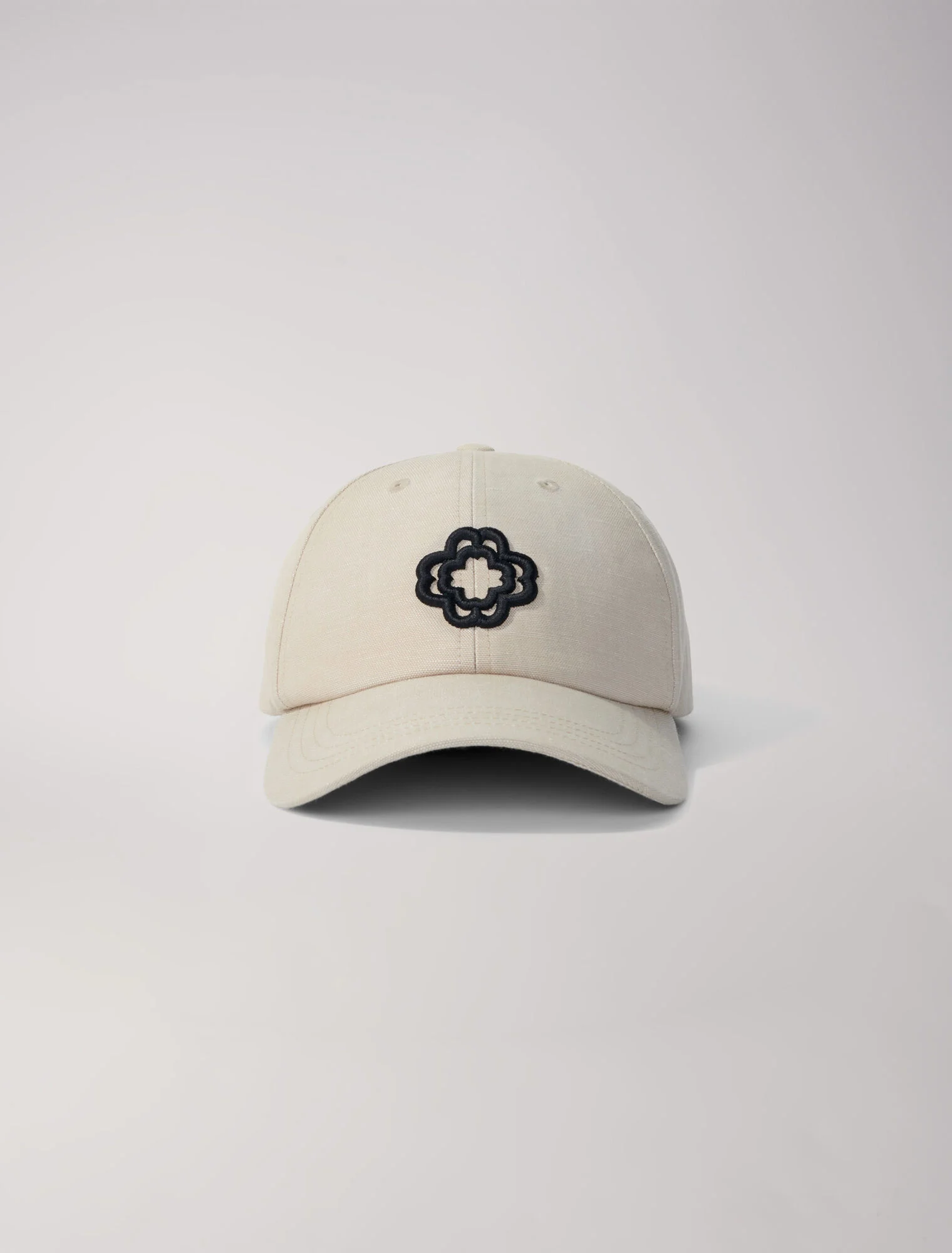 Linen and cotton cap