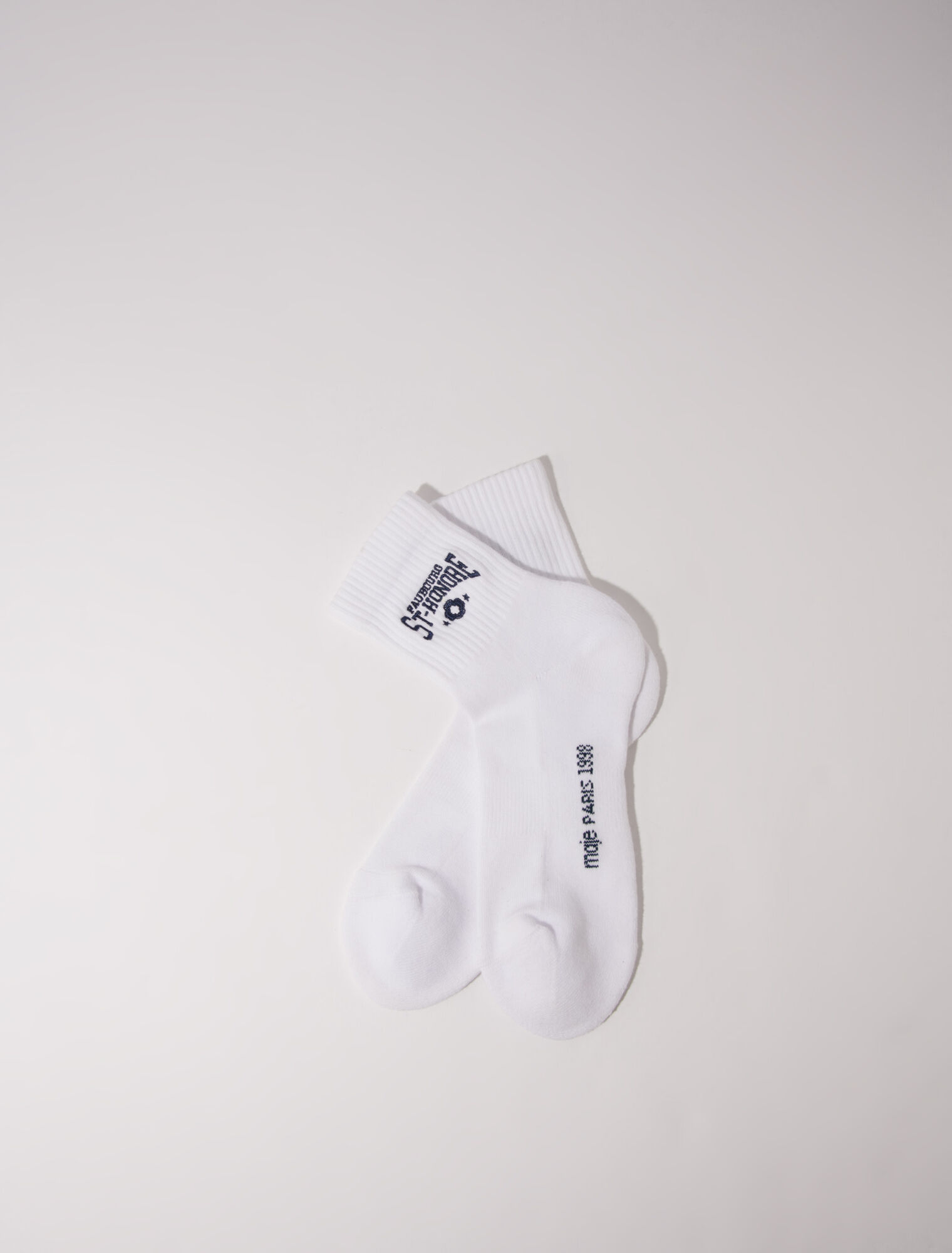 Saint Honoré embroidered socks