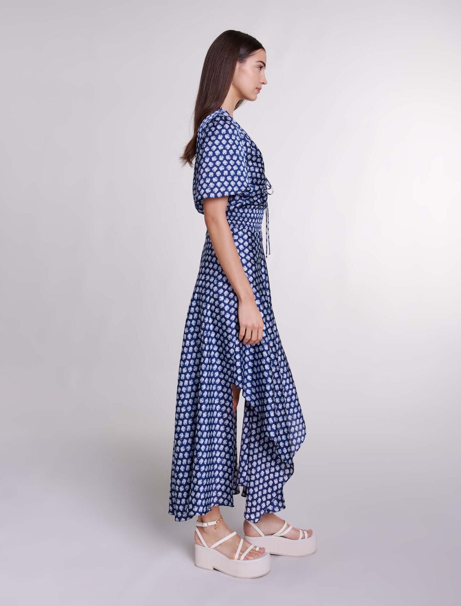 Patterned maxi dress