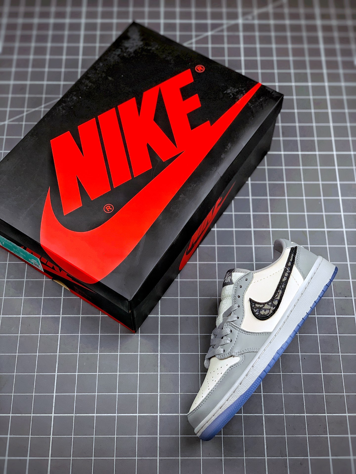 Dior x Air Jordan 1 Low LuckyShoes